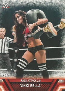 WWE Topps Women Division 2017 Trading Card Nikki Bella F2