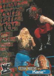 WWF Fleer Wrestlemania 2001 Trading Cards Kane 9 of 15 SC