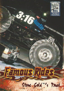 WWF Fleer All Access Trading Cards 2002 Famous Rides FR 2 of 12