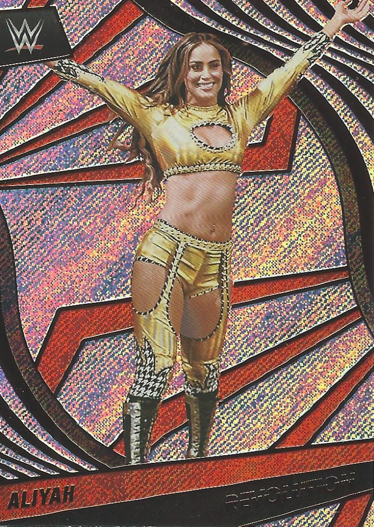WWE Panini Revolution 2022 Trading Cards Aliyah No.74