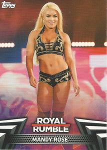 WWE Topps Women Division 2019 Trading Card Mandy Rose RR3