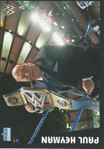 WWE Panini 2022 Sticker Collection Paul Heyman No.103