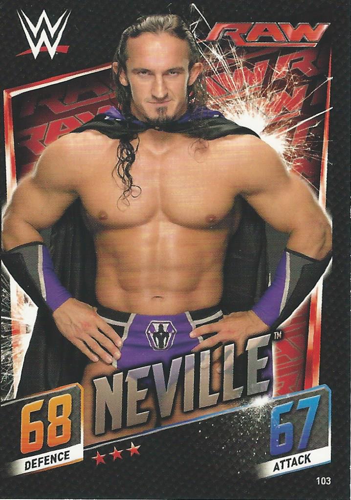 WWE Topps Slam Attax 2015 Then Now Forever Trading Card Neville No.103