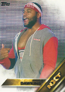 WWE Topps 2016 Trading Cards Angelo Dawkins No.3