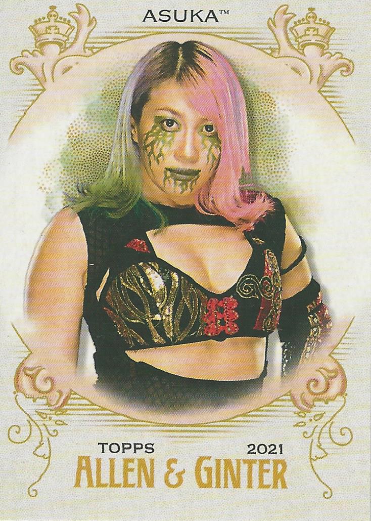 WWE Topps Heritage 2021 Trading Card Asuka AG-3