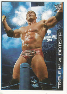 WWE Topps A-Z Sticker Collection 2014 Batista No.103