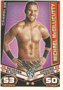 WWE Topps Slam Attax Rebellion 2012 Trading Card Michael McGillicutty No.103