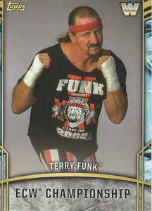 WWE Topps Legends 2017 Trading Card Terry Funk RC-3