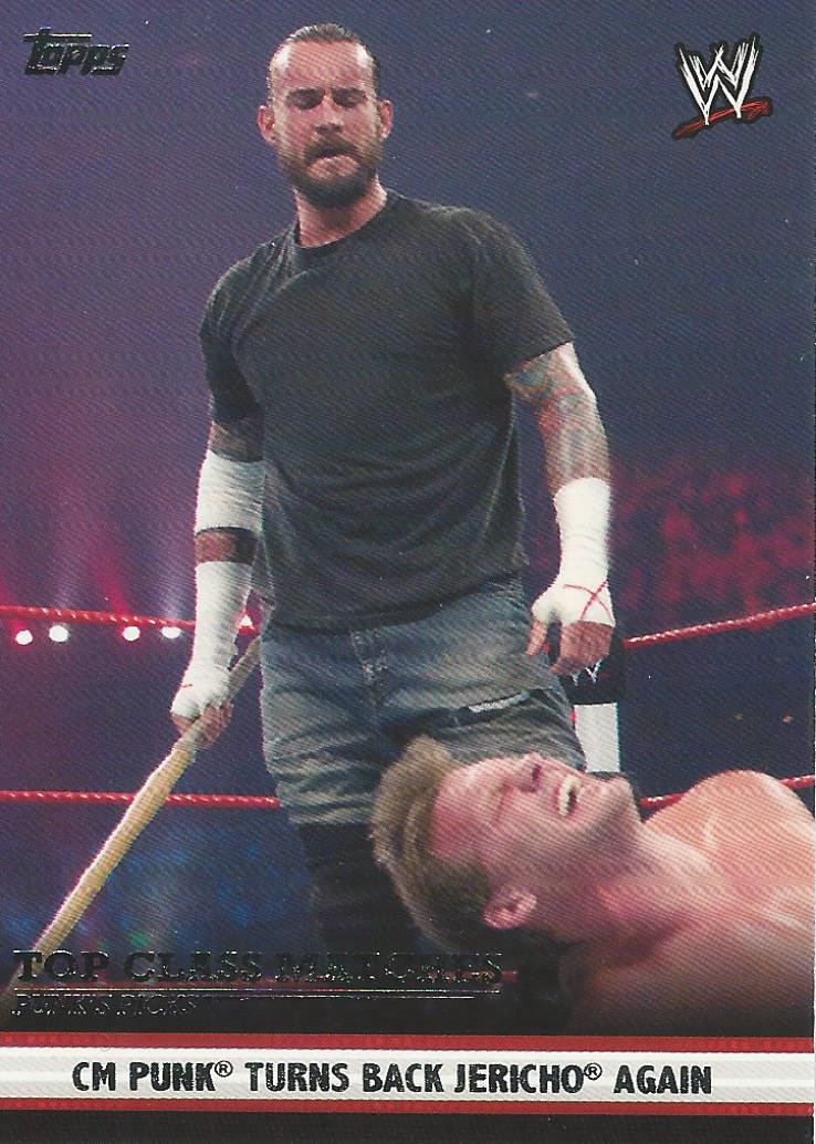 WWE Topps 2012 Trading Cards CM Punk 10 of 10