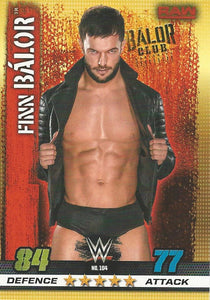 WWE Topps Slam Attax 10th Edition Trading Card 2017 Finn Balor No.104