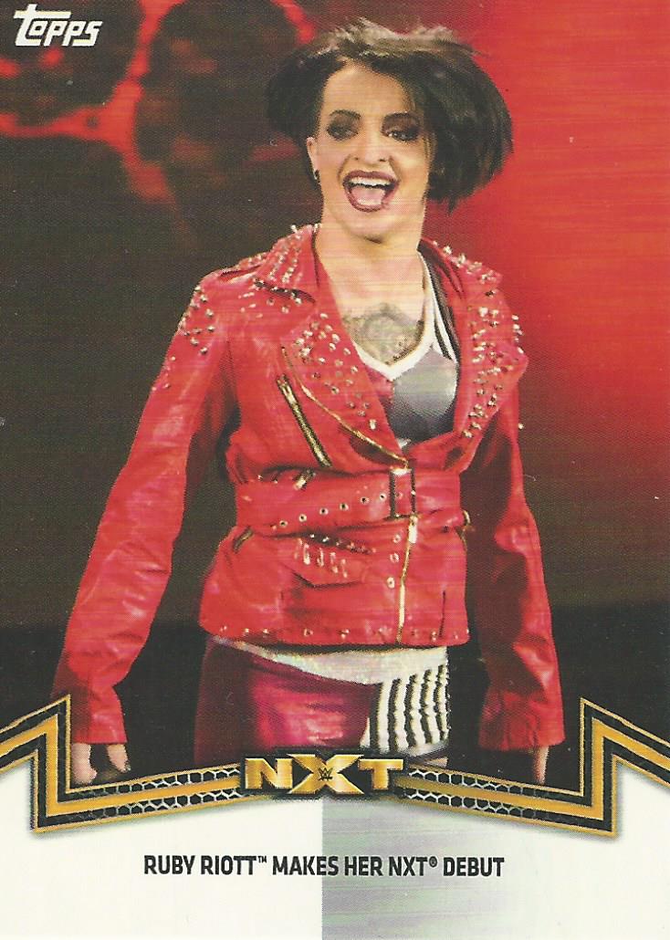 WWE Topps Women Division 2018 Trading Cards Ruby Riott NXT-4