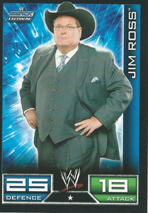 WWE Topps Slam Attax 2008 Trading Cards Jim Ross No.104