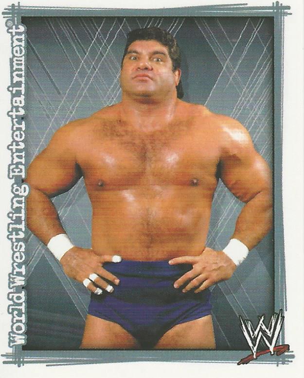 WWE Topps Superstars Uncovered 2007 Sticker Collection Don Muraco No.104