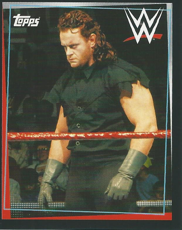 WWE Topps Road to Wrestlemania Stickers 2021 Undertaker No.104