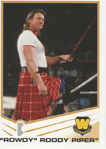 WWE Topps 2013 Trading Cards Roddy Piper No.104