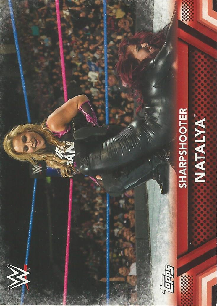 WWE Topps Women Division 2017 Trading Card Natalya F4