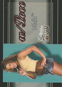 WWE Fleer Divine Divas Trading Card 2003 With Love Nidia No.6 of 16