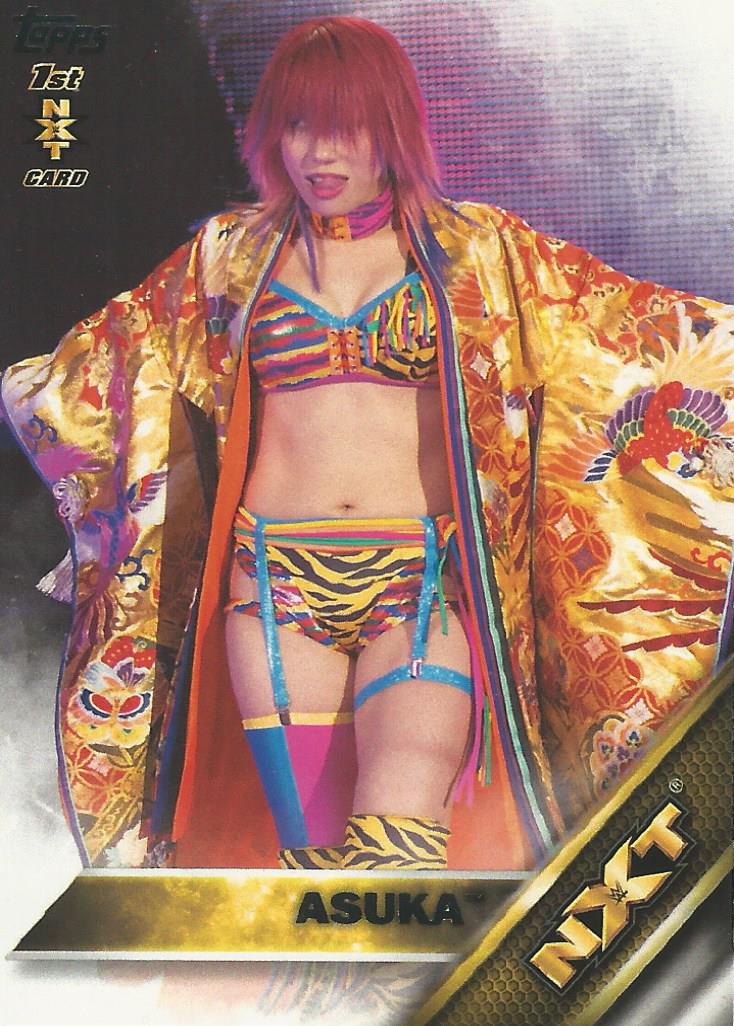 WWE Topps 2016 Trading Cards Asuka No.5
