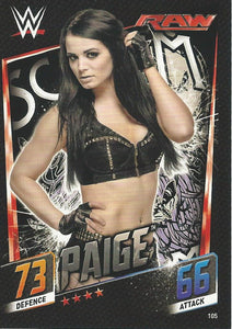 WWE Topps Slam Attax 2015 Then Now Forever Trading Card Paige No.105