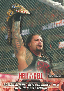 WWE Topps Road to Wrestlemania 2018 Trading Cards Roman Reigns No.5