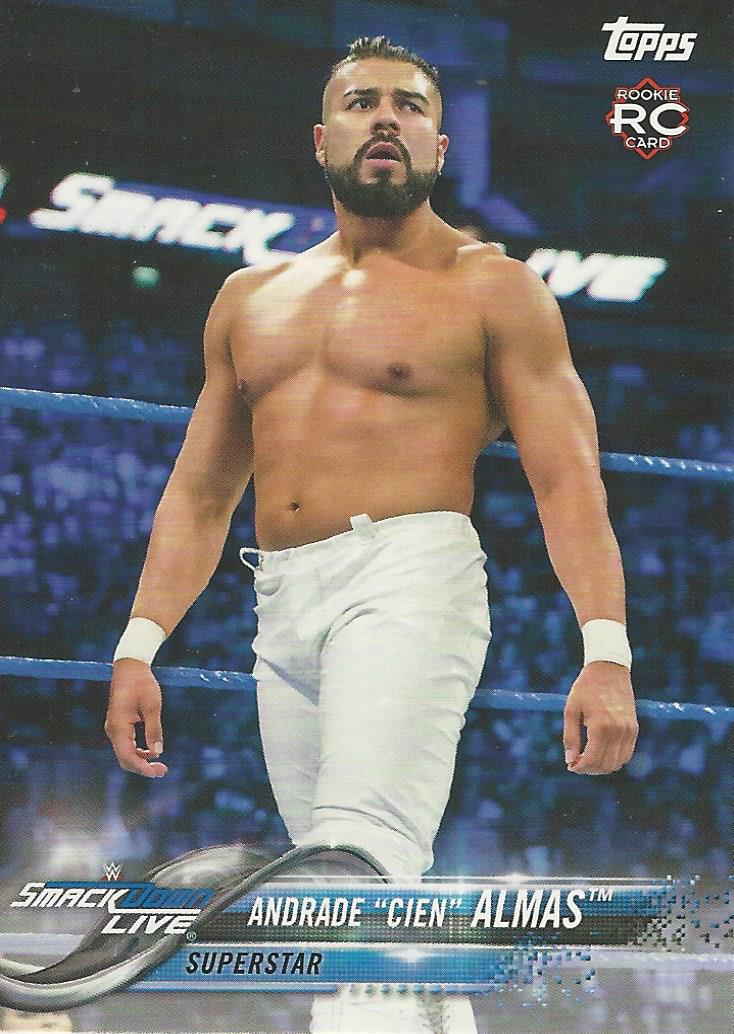 WWE Topps Then Now Forever 2018 Trading Cards Andrade No.105