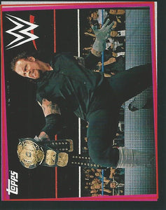 WWE Topps Road to Wrestlemania Stickers 2021 Undertaker No.105