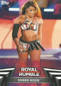 WWE Topps Women Division 2019 Trading Card Ember Moon RR5