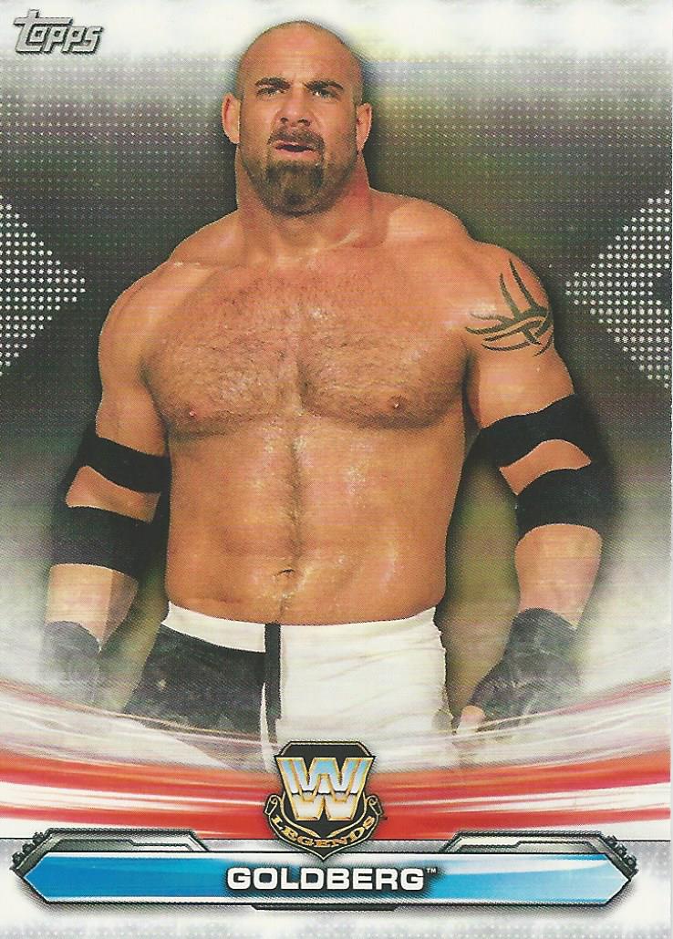 WWE Topps Raw 2019 Trading Card Goldberg LR-5