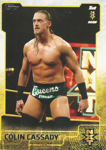 WWE Topps 2015 Trading Card Colin Cassady NXT No.5