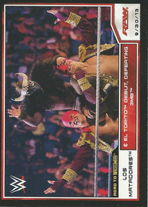 WWE Topps Road to Wrestlemania 2014 Trading Cards Los Matadores No.46