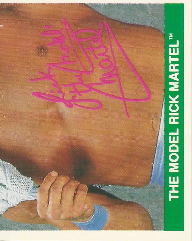 WWF Merlin Sticker Collection 1990 Rick Martel No.106