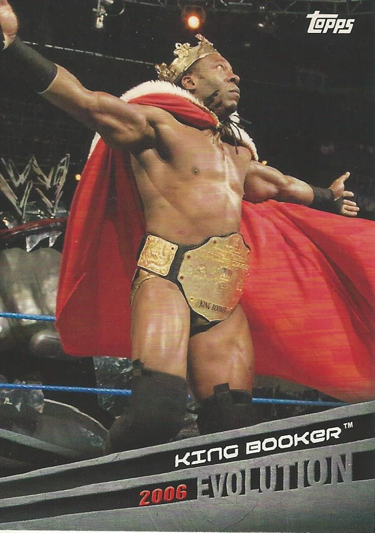 WWE Topps 2018 Trading Cards Booker T E6