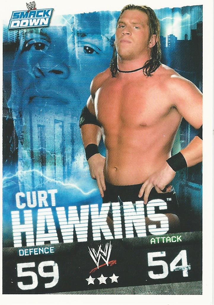 WWE Topps Slam Attax Evolution 2010 Trading Cards Curt Hawkins No.106