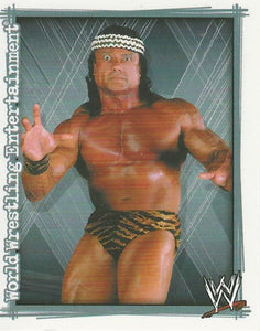 WWE Topps Superstars Uncovered 2007 Sticker Collection Jimmy Snuka No.106