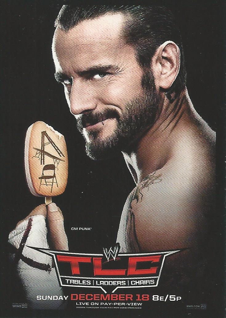 WWE Topps 2012 Trading Cards PPV 7 of 10 CM Punk