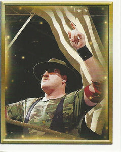 WWE Topps 2018 Stickers Sgt Slaughter No.106