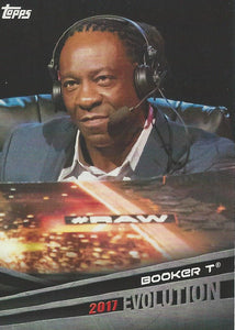 WWE Topps 2018 Trading Cards Booker T E7