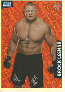 WWE Panini 2022 Sticker Collection Brock Lesnar No.107