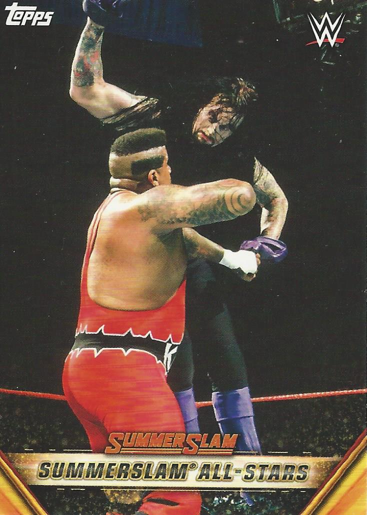 WWE Topps Summerslam 2019 Trading Card Undertaker MSS-7