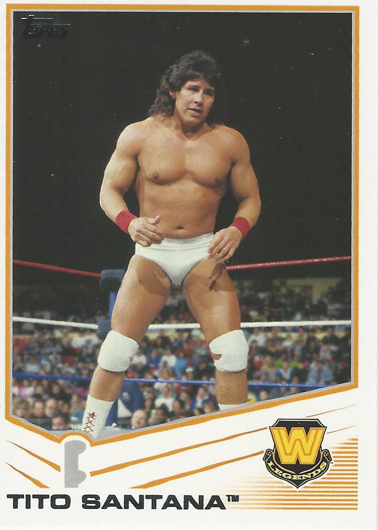 WWE Topps 2013 Trading Cards Tito Santana No.107