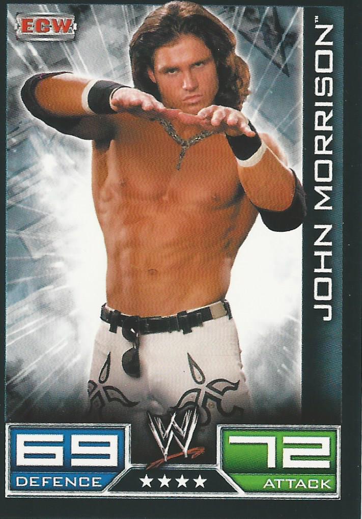 WWE Topps Slam Attax 2008 Trading Cards John Morrison No.107