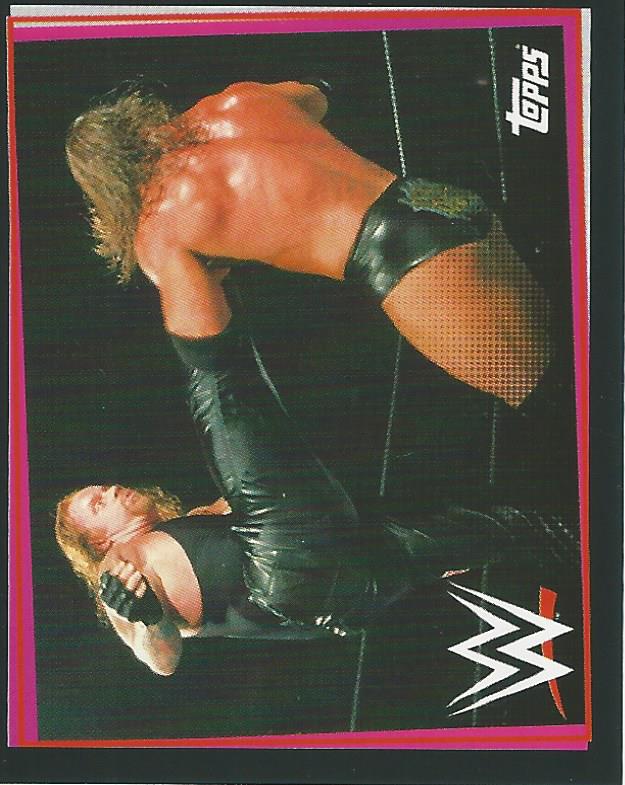 WWE Topps Road to Wrestlemania Stickers 2021 Undertaker No.107