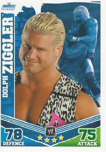 WWE Topps Slam Attax Mayhem 2010 Trading Card Dolph Ziggler No.107