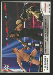 WWE Topps Road to Wrestlemania 2014 Trading Cards Cody Rhodes and Goldust No.47