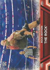 WWE Topps Then Now Forever 2017 Trading Card The Rock No.F7