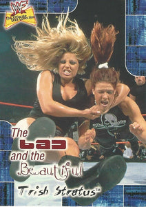 WWF Fleer Ultimate Diva Trading Cards 2001 Trish Stratus BB 7 of 15
