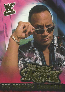 WWF Fleer Wrestlemania 2001 Trading Cards The Rock 3 of 15 PC