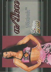 WWE Fleer Divine Divas Trading Card 2003 With Love Victoria No.10 of 16