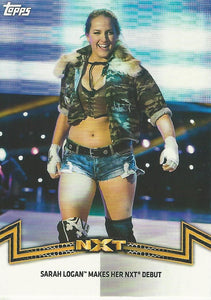 WWE Topps Women Division 2018 Trading Cards Sarah Logan NXT-8