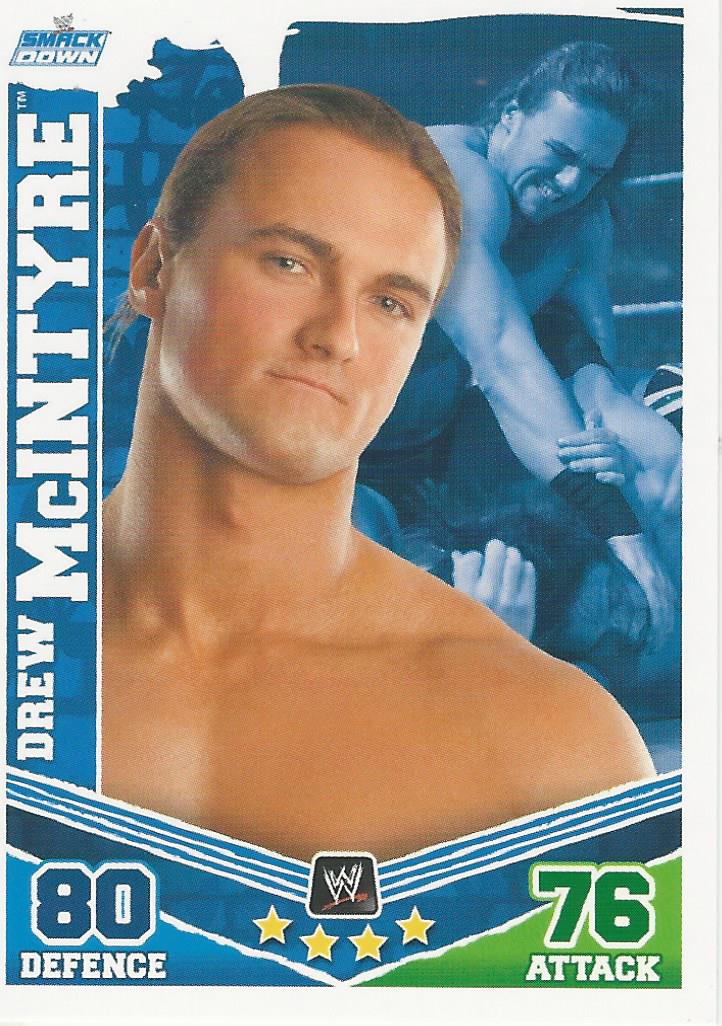 WWE Topps Slam Attax Mayhem 2010 Trading Card Drew McIntyre No.108